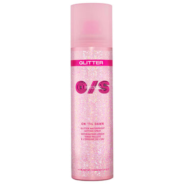On 'Til Dawn Glitter Waterproof Setting Spray